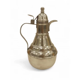 دلة شعبي المينيوم  كبير ساده